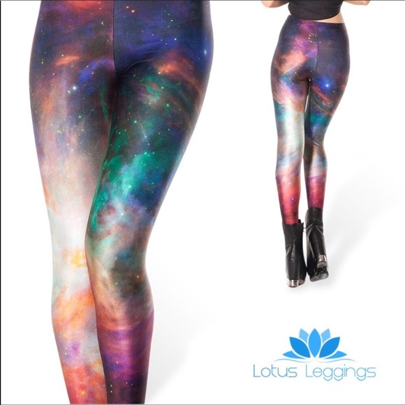 Lotus Leggins Pants - Lotus Galaxy Leggings Size XL NWT